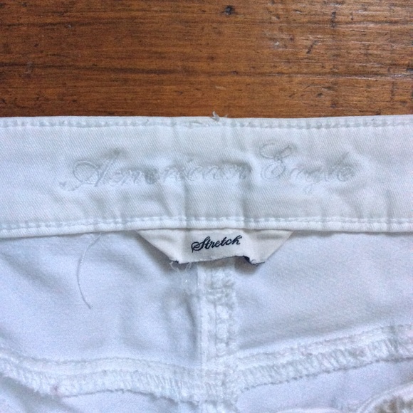 American Eagle White Jean Jeggings Size 4 Stretch - Picture 2 of 4